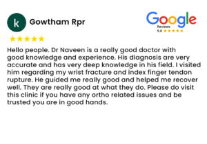 Google Review | Lysander Pain Care and Orthopedic Centre