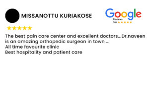Google Review | Lysander Pain Care and Orthopedic Centre